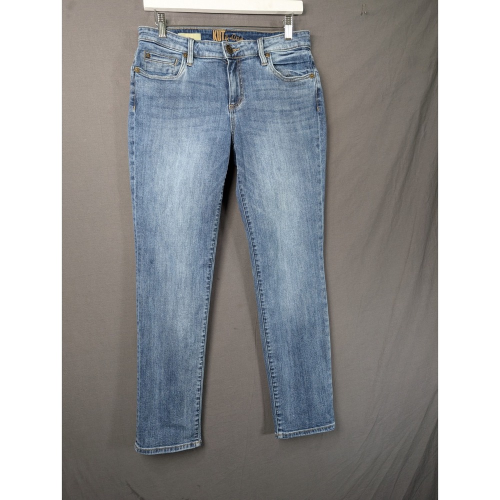 Kut from the Kloth Catherine Slim Boyfriend Jeans‎ Blue Size 6 6070